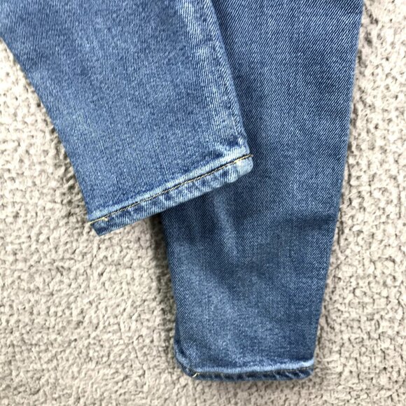 7FAM Womens Size 26 Luxe Vintage‎ High Waist Copper Stripe Skinny Ankle Jeans - Picture 5 of 16